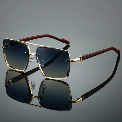 Lennox Goldwood Aviator Sunglasses