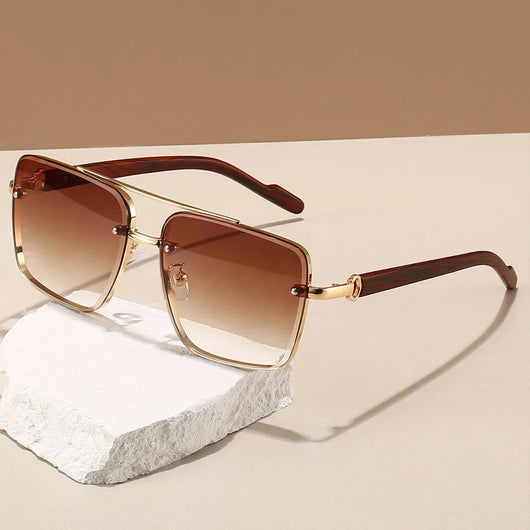 Lennox Goldwood Aviator Sunglasses