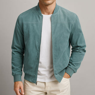 Léo Suede Bomber