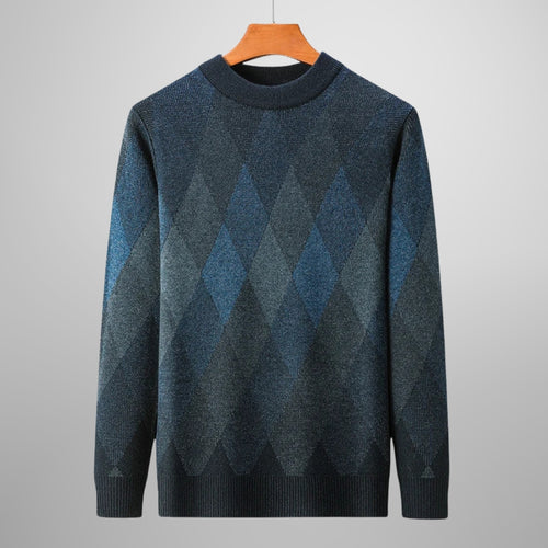 Verona Argyle Knit