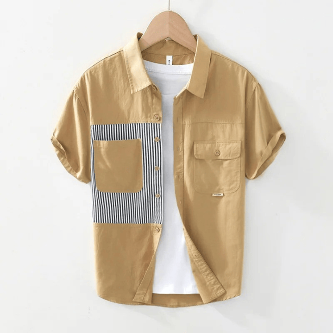 Alcamo Pinstripe Shirt - Charles Thomas