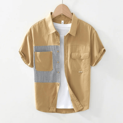 Alcamo Pinstripe Shirt - Charles Thomas