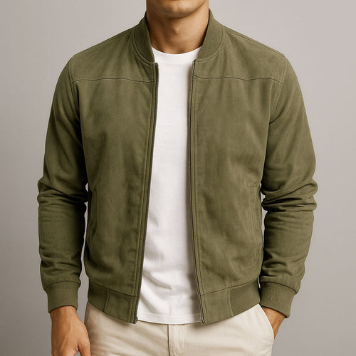 Léo Suede Bomber