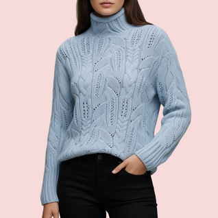 Selora Knit Turtleneck Sweater