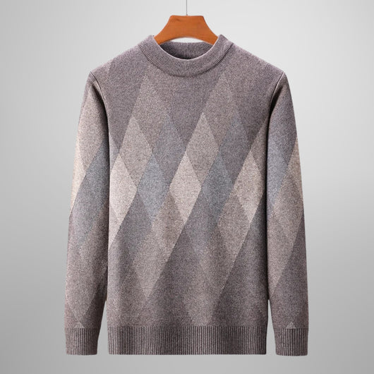 Verona Argyle Knit