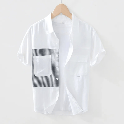 Alcamo Pinstripe Shirt - Charles Thomas
