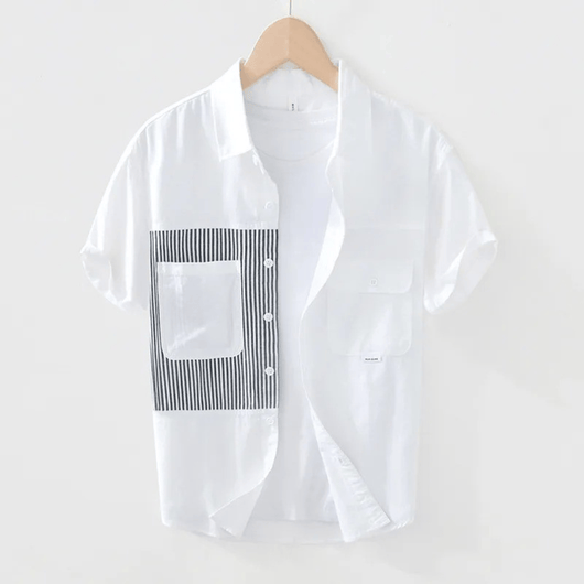 Alcamo Pinstripe Shirt - Charles Thomas