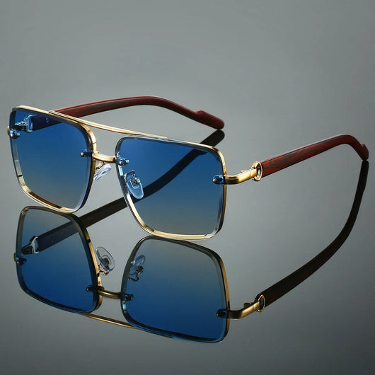 Lennox Goldwood Aviator Sunglasses