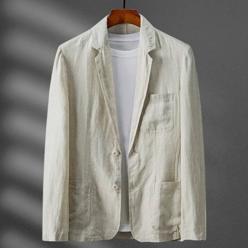 Milan Linen Blazer - Charles Thomas