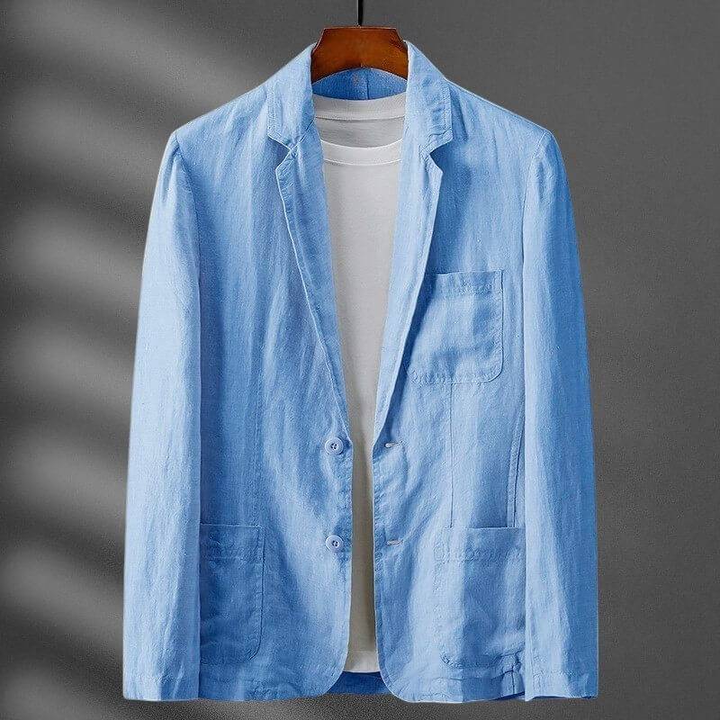 Milan Linen Blazer - Charles Thomas