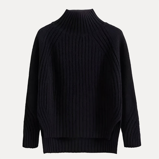 Sienne Knit Turtleneck Sweater