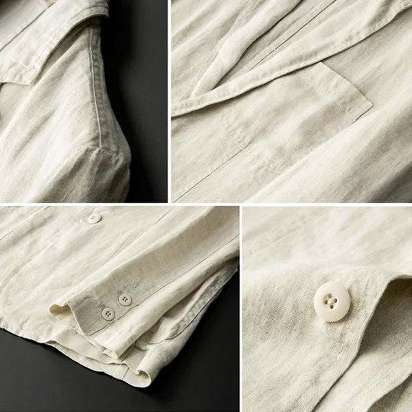 Milan Linen Blazer - Charles Thomas