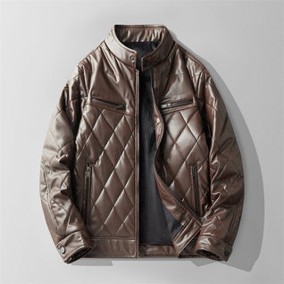 Hudson Quilted Leather Jacket