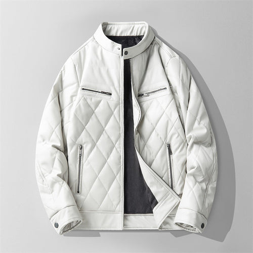 Hudson Quilted Leather Jacket