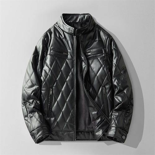 Hudson Quilted Leather Jacket