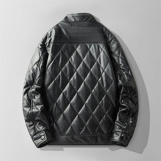 Hudson Quilted Leather Jacket