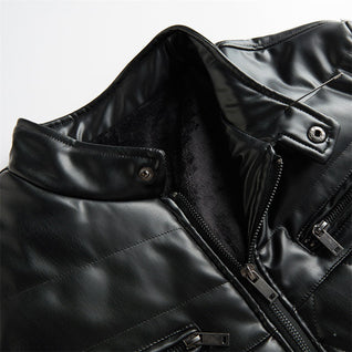 Hudson Quilted Leather Jacket