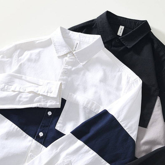 Côte Panel Shirt - Charles Thomas