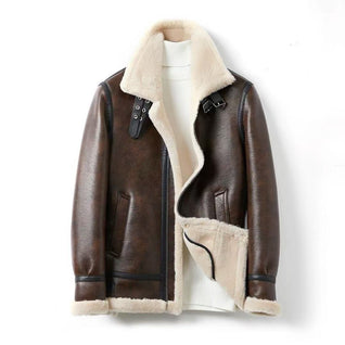 Aurell Shearling Aviator Jacket
