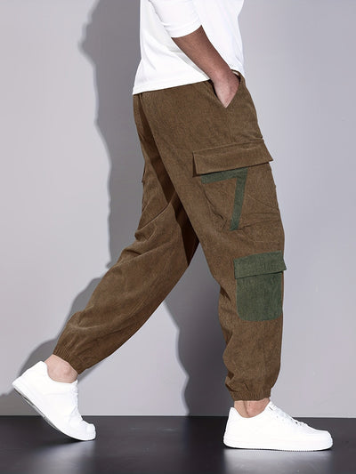 Santiago Corduroy Cargo Joggers
