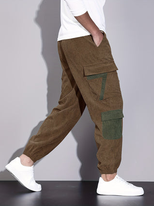 Santiago Corduroy Cargo Joggers