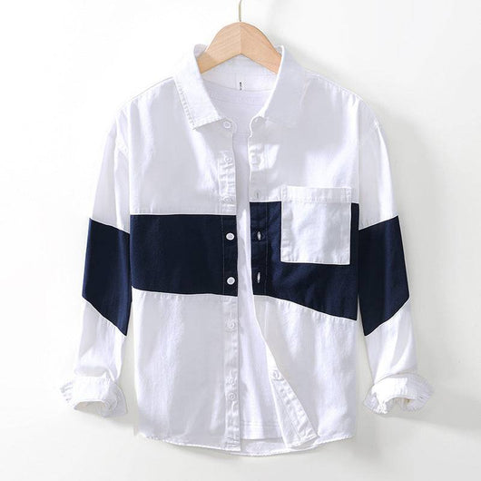 Côte Panel Shirt - Charles Thomas