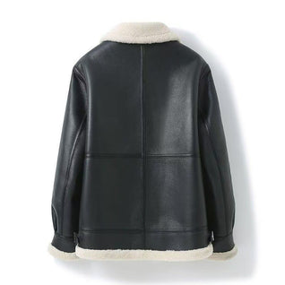 Aurell Shearling Aviator Jacket