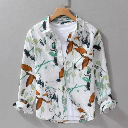 San Paolo Floral Shirt - Charles Thomas