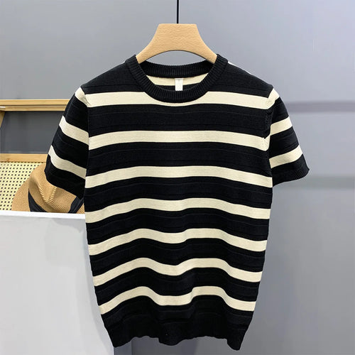 Hugo Striped Crewneck