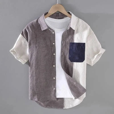 Aperto Colorblock Shirt - Charles Thomas