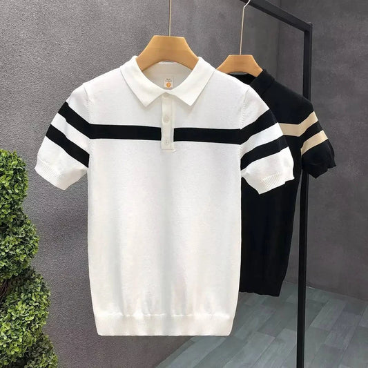 Pisa Stripe Polo - Charles Thomas