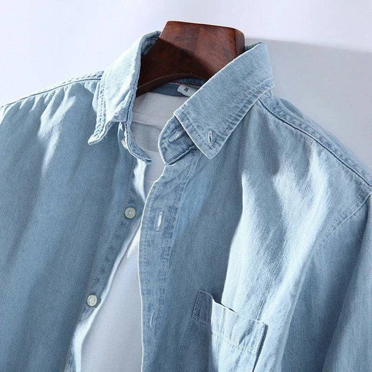 Hudson Ridge Denim Shirt - Charles Thomas