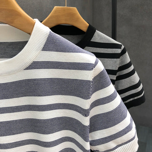 Arlo Striped Crewneck