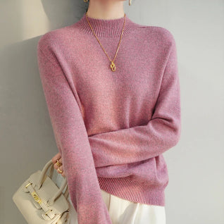 Luna Merino Mock Neck