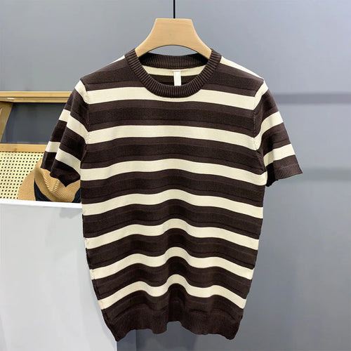 Hugo Striped Crewneck