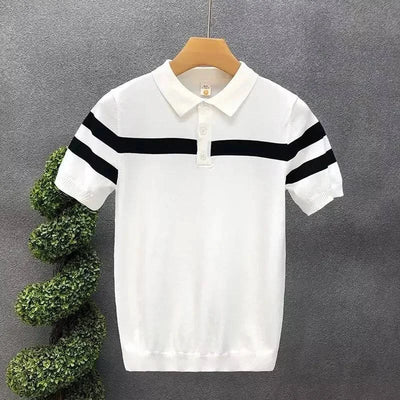 Pisa Stripe Polo - Charles Thomas