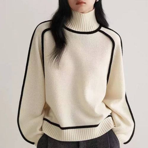 Solène High-Neck Knit