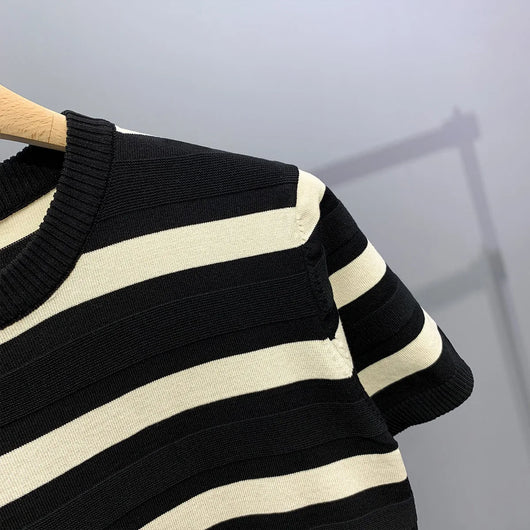 Hugo Striped Crewneck