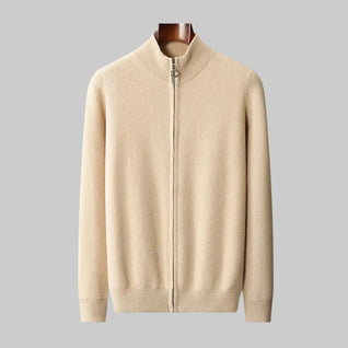 Valen Cashmere Zip Knit