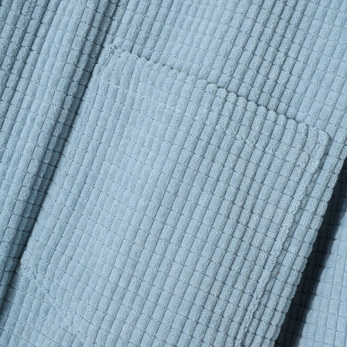 Bordeaux Hooded Cord Sweater