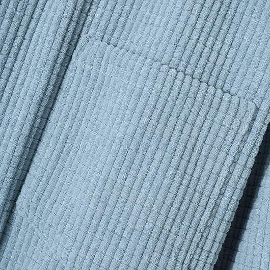 Bordeaux Hooded Cord Sweater