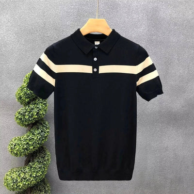 Pisa Stripe Polo - Charles Thomas