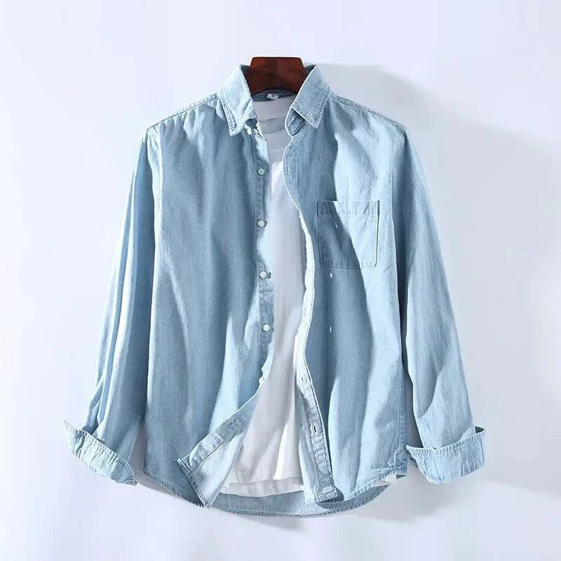 Hudson Ridge Denim Shirt - Charles Thomas