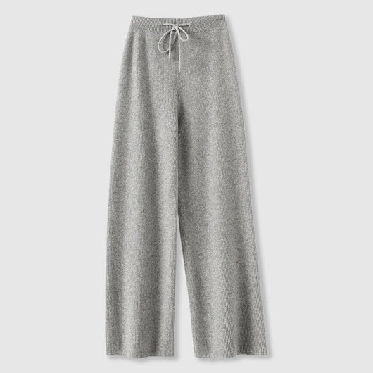 Amoretti Cashmere Wide-Leg Pants