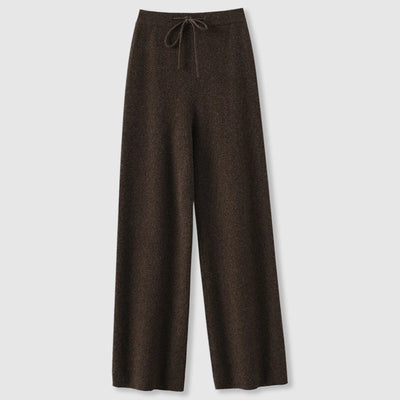 Amoretti Cashmere Wide-Leg Pants