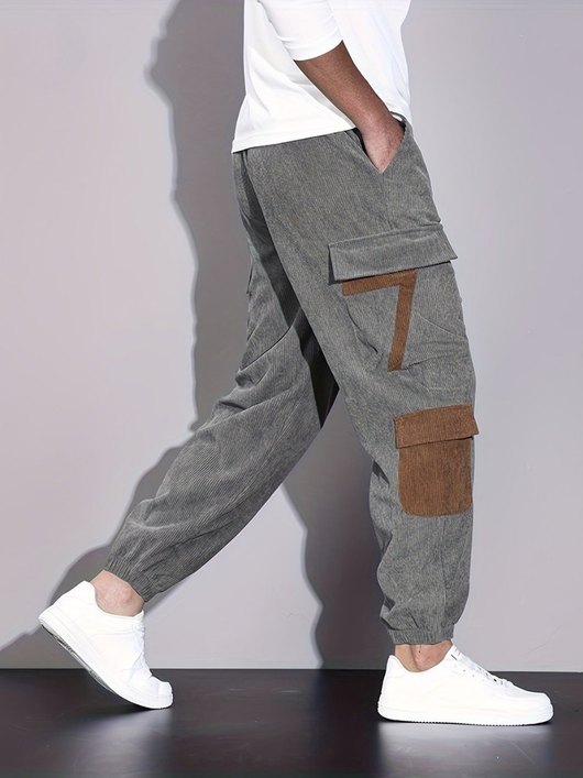 Santiago Corduroy Cargo Joggers