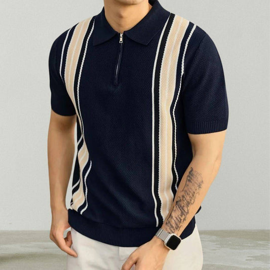 Portello Zip Polo - Charles Thomas