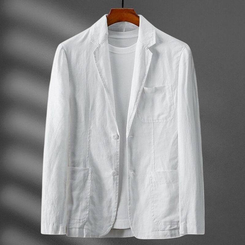 Milan Linen Blazer - Charles Thomas