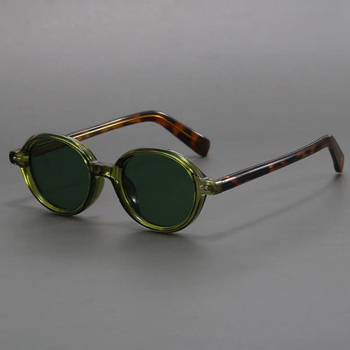 Kyoto Acetate Oval Sunglasses