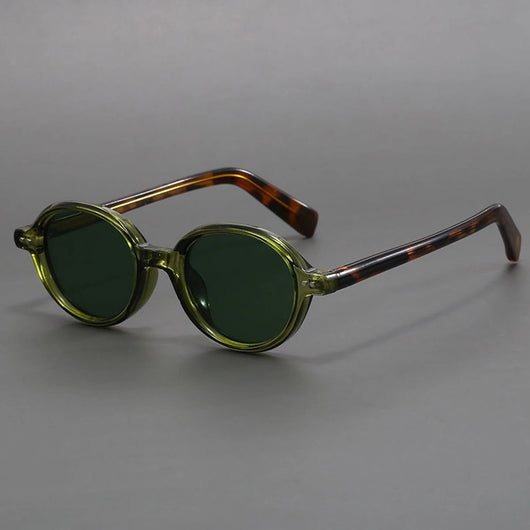 Kyoto Acetate Oval Sunglasses